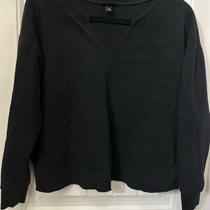 torrid Black Crewneck Sweatshirt